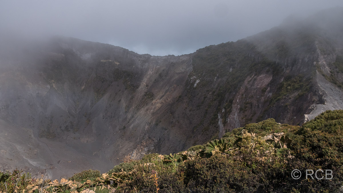 Krater des Vulkan Irazú