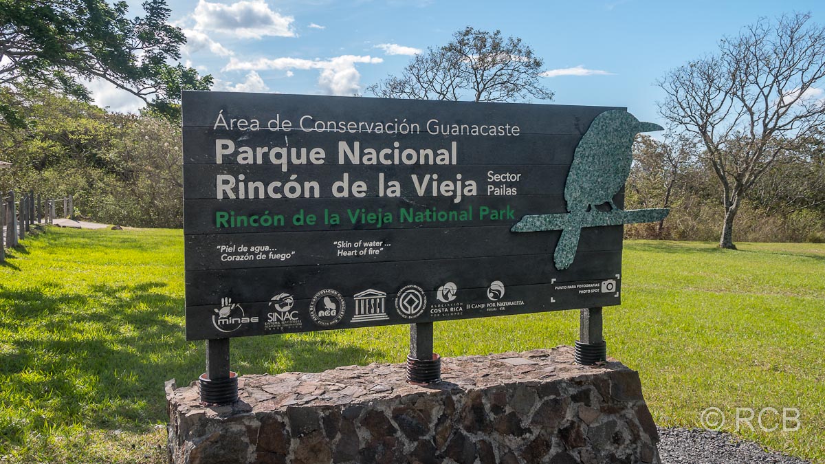 Eingang zum Nationalpark RIncon de la Vieja