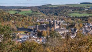 Blick auf Echternach mit seiner Basilika