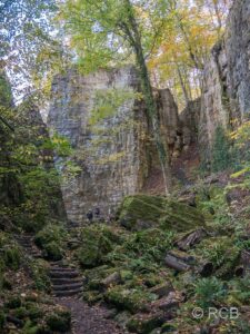 Felsschlucht "Wolfsschlucht"