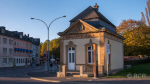 ehemaliges Zollhaus an der deutsch-luxemburgischen Grenze