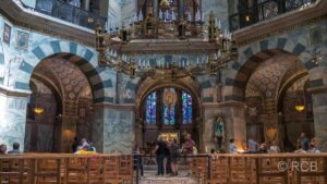 Oktogon, Blick zum Altar