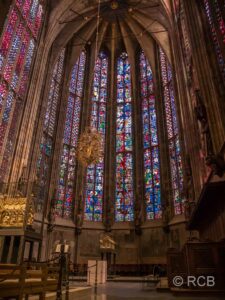 Chorhalle mit Strahlenkranzmadonna