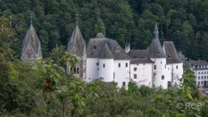 Pfarrkiche und Schloss Clervaux