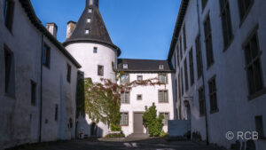 Innenhof im Schloss